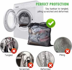 Bolsas de Lavandería de Poliéster con Cierre para Ropa Interior y Prendas Delicadas, para Uso Doméstico, Precio Bajo al por Mayor - Product Image 3