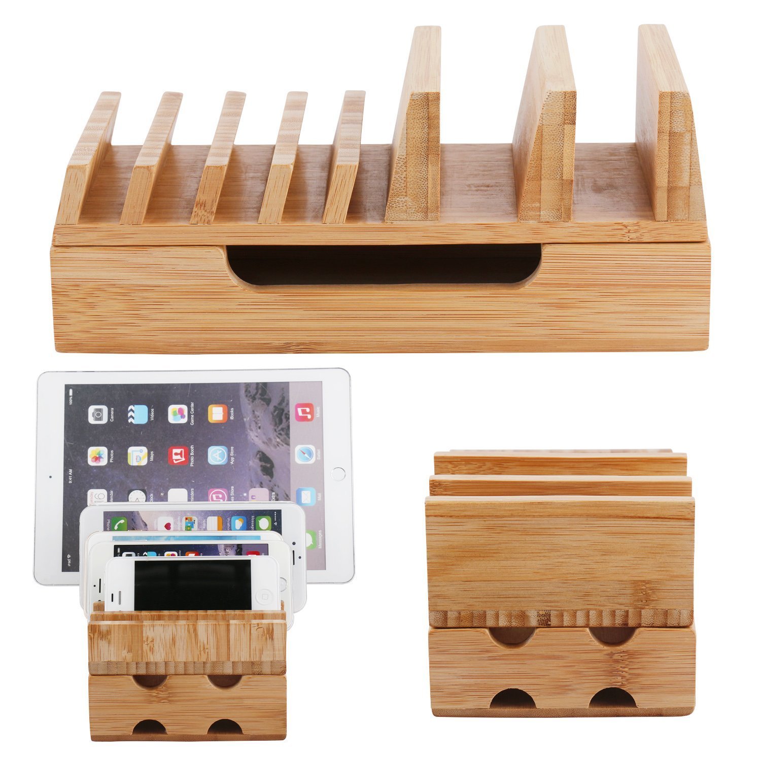 Ladestation, Umweltfreundliche Bambus-Ladestation und Docking-Organizer fr  Mehrere Gerte wie Smartphones| Alibaba.com