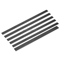 RC Model As Carbonvezel Versterkte Strip Drop Bar Platte Aero Roll Bar Unidirectioneel Pultruded Carbonvezel Platte CFRP Strip