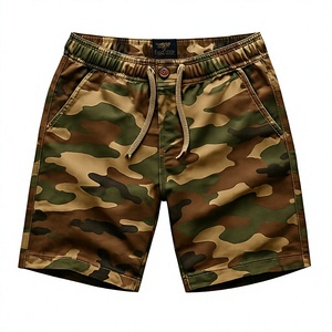 Shorts d'été décontractés pour hommes grande taille, respirants, écologiques, à carreaux, 100 % coton tissé, taille élastique, séchage rapide, pour activités de plein air - Product Image 3