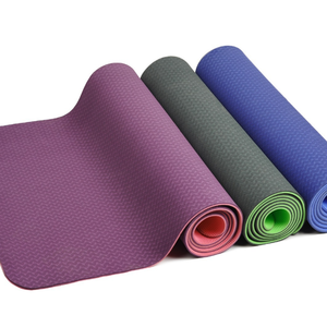 Tapis de yoga en TPE à impression personnalisée de 6mm d'épaisseur, longueur 183cm, léger, suède supplémentaire, certifié écologique RoHS, marque XINGYUN antidérapante - Product Image 6