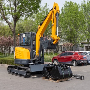 Spedizione Gratuita Mini Escavatore 3.5 Tonnellate CE EURO 5 EPA con Motore Kubota, Escavatore Cingolato Compatto Personalizzato per Uso Domestico - Product Image 1