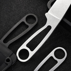 มีดแอนท์ไนฟ์ สำหรับเอาตัวรอดในป่า ขนาดเล็ก ใบมีดตรง ทำจากเหล็กคาร์บอนอเนกประสงค์ สำหรับงาน DIY กิจกรรมกลางแจ้ง ไม่สามารถพับได้ รับผลิตแบบ OEM - Product Image 2