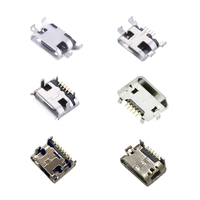 Connecteurs Micro USB pour la charge et les données, fiches de queue de téléphone, solution d'achat unique de pièces de rechange mobiles