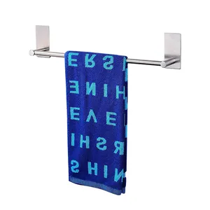 High Quality Wholesale Custom Cheap Mounted Towel Rack Holder Bathroom Adhesive Towel Rails Beer Bar Towels