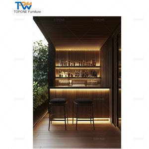 <span class=keywords><strong>Bancone</strong></span> <span class=keywords><strong>Bar</strong></span> LED Curvo in Marmo di Lusso Moderno per Hotel, Centri Commerciali e Locali Notturni - Product Image 6
