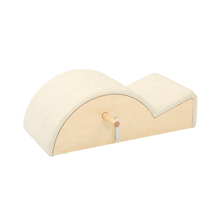 Corrector de columna vertebral ajustable duradero para gimnasio en casa, postura de madera sólida, barril trasero correcto, arco, Pilates, soporte para la salud, <span class=keywords><strong>Arce</strong></span> - Product Image 2