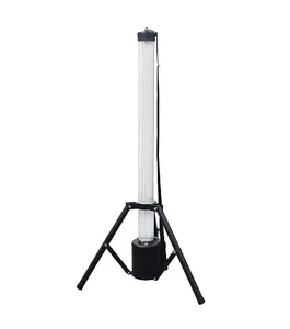 Nouvelle lampe de travail portable haute performance pour extérieur, rechargeable, à intensité variable, 60W 100W, LED pour camion avec trépied WD-UP60, lampe de travail portable - Product Image 4