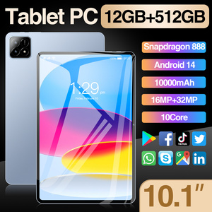Thương hiệu mới 10.1 \ "HD Android Máy tính bảng 14 12GB Ram 512Mb Rom 10000mAh Pin 16MP + 32MP máy ảnh chuyên nghiệp kịch bản Allwinner - Product Image 2