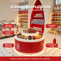 Présentoir Personnalisé pour Magasin de Noix Grillées, Comptoir de Présentation de Snacks, Vitrine Complète pour Magasin – Fabricant