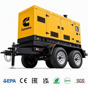Generador Silencioso de 30KW 50KVA, Diésel Trifásico, Refrigerado por Agua, Motor Cummins Weicaai Yuchai, para Energía de Respaldo para Pequeñas Empresas - Product Image 3