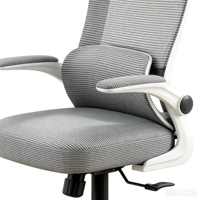 Chaise de bureau respirante en maille ALINUNU ODM OEM pour bureau 125 °   Chaise en maille avec fonction inclinable et accoudoirs rabattables