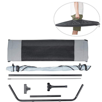 Lit pour chien surélevé Portable, avec canopée, pour le Camping ou la plage, sac de transport supplémentaire, lit d'extérieur pour animaux de compagnie