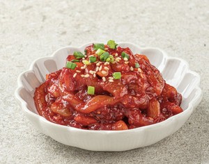 Tiras de calamar fermentado salado coreano Gochujang Ojingeo Jeot, marisco Banchan sazonado, 1 kg, congelado - Product Image 3