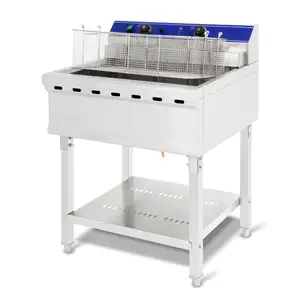 52L Large Capacity Professional KFC Electric Deep Fat Fryer (1-Tank 1-Basket)