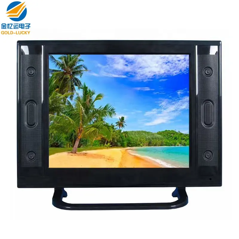 China LCD TV Factory Wholesale Cheap Price Television DC 12V Solar 17 inch LED TV