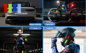 Cao Tăng Cường Đầy Màu Sắc Mỏng Xe Xe Máy Xe Đạp Dính Phản Quang PVC Kim Cương Lớp Băng Phim Băng Phản Quang Sticker Băng - Product Image 4