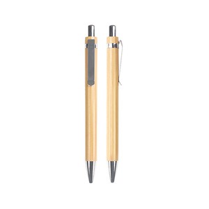 Bolígrafo de Bambú XH 605 Ecológico con Impresión de Logotipo para Promoción Empresarial - Product Image 1