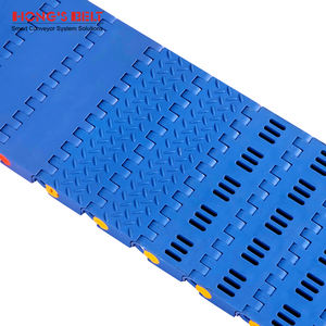 Hongsbelt sprey konveyör yıkama endüstrisi için HS-1600D ağır plastik modüler bant araba yıkama konveyör bant - Product Image 2