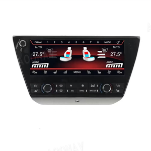 XTRONS 8.8" Digital LCD AC Climate Control Panel With Touch Screen Rotary Knobs Voice Control for BMW X1 - Product Image 2