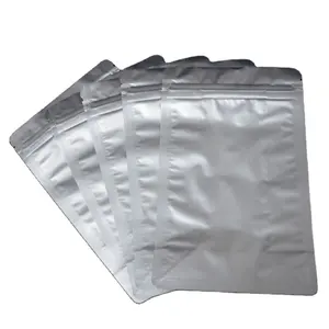 100pcs Silver Aluminum Foil Mylar Bag Vacuum Bag Sealer for Food Storage Package