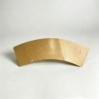 Gobelets en papier jetables écologiques résistants à l'huile, service de conception et d'impression personnalisés, gobelets en papier kraft