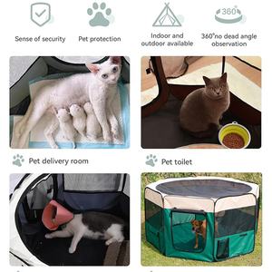 Piccolo cane pieghevole Pop-Up cassa interna/esterna con custodia per il trasporto-per il cucciolo di esercizio e di riposo - Product Image 5