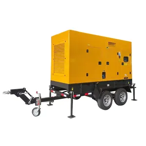 NPC super silent open/silent diesel generator 60kva 80kva 100kva 380V/50hz soundproof water-cooled diesel generator