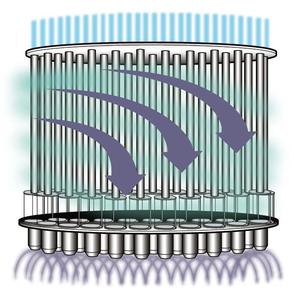 Thiết bị lọc không khí hiệu quả cao bằng thép không gỉ Tự làm sạch máy tách lốc xoáy mới - Product Image 5