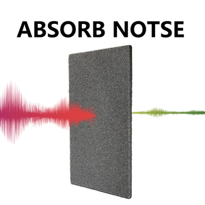 Solution acoustique pour murs et plafonds intérieurs Installation facile Surface antibactérienne Panneaux acoustiques en sable à haute résistance aux chocs - Product Image 5