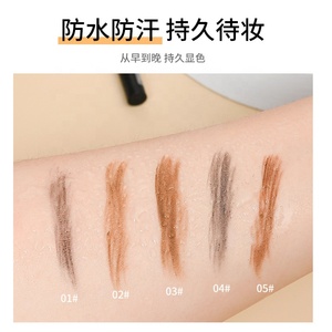 OEM Có Sẵn 2 Trong 1 Lông Mày Bút Chì Và Râu Bút Với Bàn Chải Hot Bán New Râu Công Cụ Chăm Sóc - Product Image 5