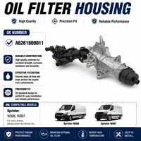 Alloggiamento Filtro Olio Motore Avanzato per Mercedes-Benz Classe C W205 Vito W447 Motore OM626, Ricambio OE A6261800011 con Sigillatura di Precisione