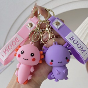 Llavero de PVC de Salamandra para Parejas, Colección Exquisita de Lujo, Colgante Hexagonal de Dragón, Lindo Llavero de Bolsa con Diseño de Dibujos Animados - Product Image 5
