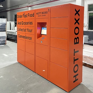 Code de balayage d'écran tactile en gros d'usine isolation intelligente désinfection UVC armoire alimentaire intelligente <span class=keywords><strong>casier</strong></span> intelligent - Product Image 3