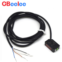 GBeelee Interrupteur Photo BL-GD-G6H Remplace CX-441/E3Z Détecteur photoélectrique carré anti-reflet diffus