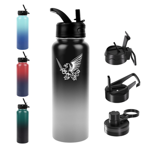 <b>Hot</b> Selling Custom Logo Leak Proof Vacuum <b>Flask</b> Double Wall Food Grade Stainless Steel Water Bottle - Product Image 3