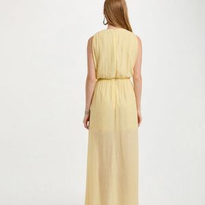 Robe en coton personnalisée 2025 pour femme – Style décontracté, élégant et modeste – Robe midi tissée taille haute avec dentelle - Product Image 2