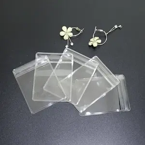 High Quality Transparent Packaging Jewelry Storage Bag Oxidation Proof Ziplock Bag Wholesale