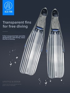 Vdive Palmes <span class=keywords><strong>de</strong></span> <span class=keywords><strong>plongée</strong></span> professionnelles durables pour la <span class=keywords><strong>plongée</strong></span> libre et la <span class=keywords><strong>plongée</strong></span> sous-marine, longues, universelles, entièrement transparentes, à double usage pour la pêche et la <span class=keywords><strong>plongée</strong></span> - Product Image 1