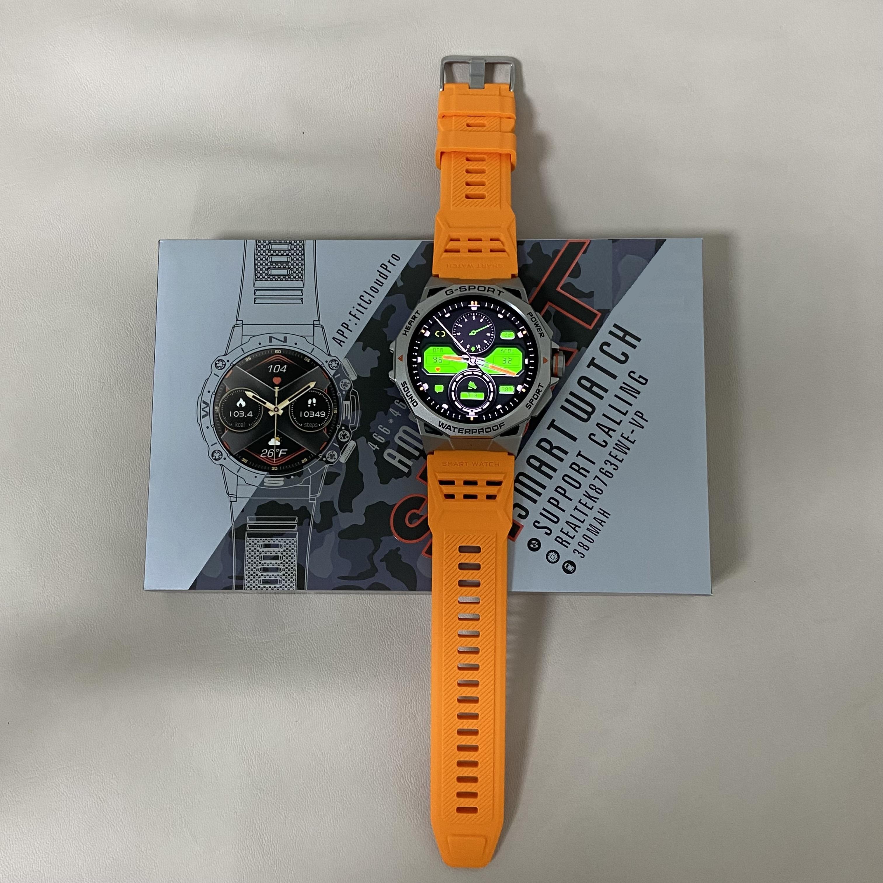 K62 Nuevo Reloj Inteligente BT Llamada Reloj Inteligente Ritmo Cardíaco  Monitor de Presión Arterial Rastreador de Actividad Fitness Deporte  Smartwatch