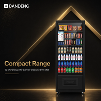 Distributeur automatique à écran tactile BANDENG 6610SS 10T avec stockage de 360 à 780 articles et fonctionnement AC220V 50Hz 60Hz