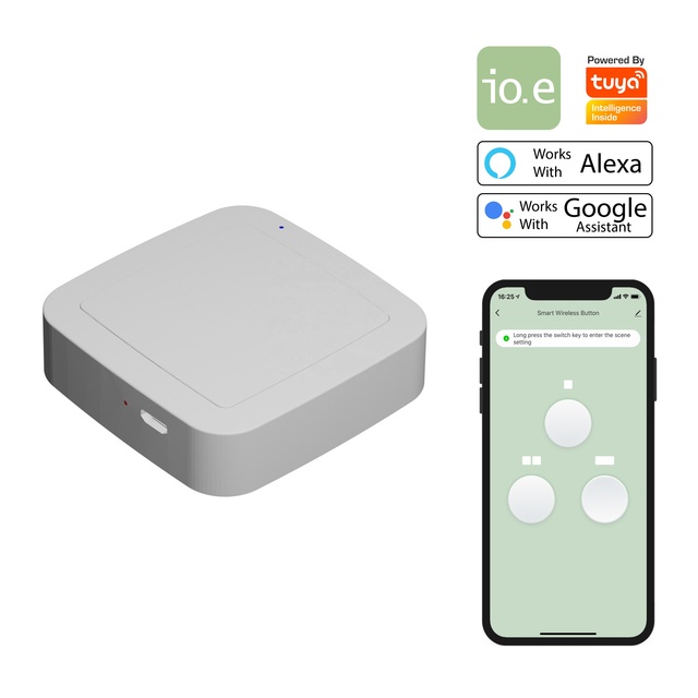 Control Push Button Mobile Phone Remote Wireless Smart Wifi Light Electrical Switch