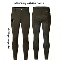Artículos en Stock, Entrega Inmediata, Pantalones de Montar Profesionales para Hombre de Alta Calidad, Jodhpurs de Spandex/Poliéster de Secado Rápido