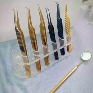 Pinces à cils à marque privée, pinces à cils pour extensions de cils, pinces à cils à marque privée personnalisées, vente chaude - Product Image 4
