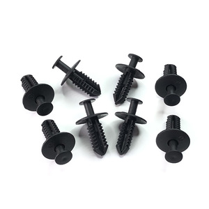 Tornillos Autorroscantes de Plástico con Cabeza Plana Ranurada y Arandela, Negros, Rosca Métrica Derecha, Cabeza Redonda, Uso Industrial General - Product Image 4