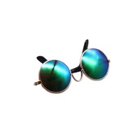 Accessoires de poupée Joyfull Fantasy Series 17CM 18 pouces, lunettes en métal de 7 cm de large et lunettes de soleil à film coloré, échelle 1:12