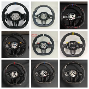 Volante Deportivo Personalizado de Fibra de Carbono con Calefacción M6 para BMW <span class=keywords><strong>M3</strong></span> G80 M4 G82 M5 F90 M8 X3m X4m X5m X6m G30 G20 G05 - Product Image 6