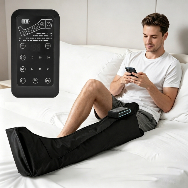 Professional Sequential Air Compression Boots Full Leg Massager Fast Recovery Boots for Athletes