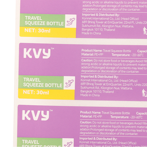 Dính Gloss Nhiều Lớp Mật Độ Cao Tổng Hợp Giấy Sticker Nhiệt Độ Thấp Kháng Nhãn Cho Món Ăn Xà Phòng Chai - Product Image 3