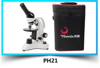 Phenix PH20W-640X Portable Live Blood Analysis Sperm Veterinary Monocular Biological Microscope with Heated Stage for Hospital